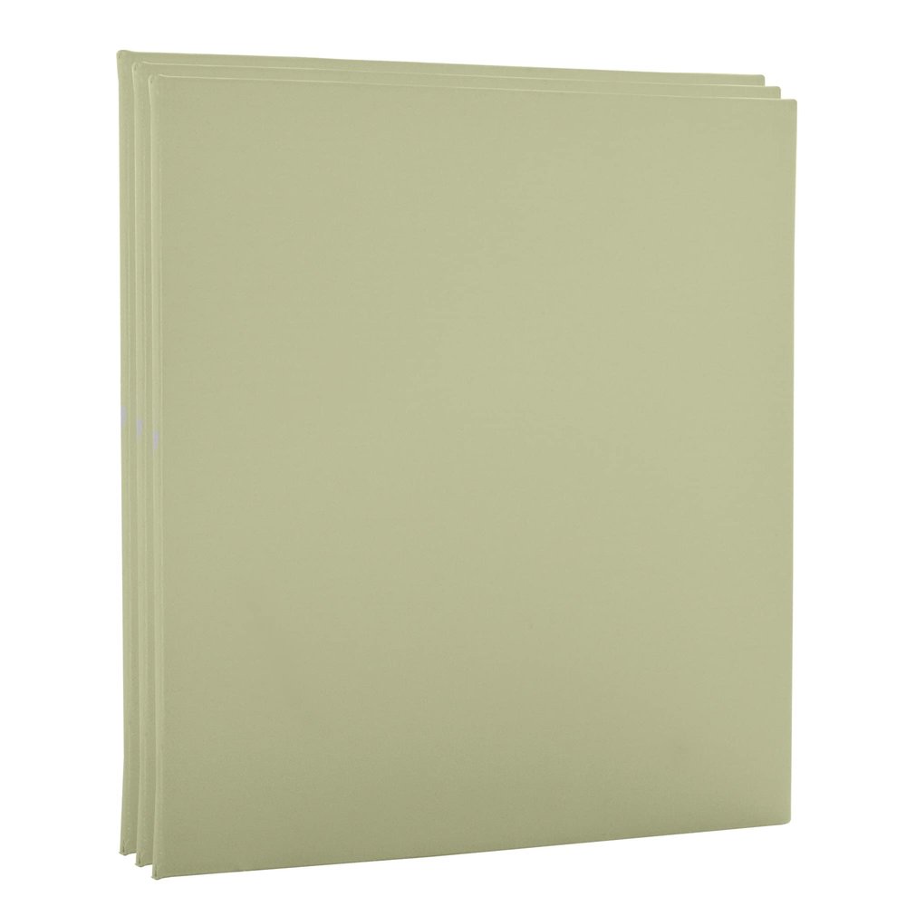 Paramount Pro-Tones All-Media Toned Canvas Panels 3-Pack - Triple-Primed 100% Cotton Canvas, Non-Reflective Colors - Seafoam 16x20