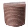 10 Yards Rose Gold Metallic Mesh Ribbon, 6" Wide, 2 Designs Included, 5 Yards Each view 4