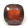 CaratYogi 10X10 MM Genuine Hessonite Stone Red Cushion Cut Faceted Loose Gemstone for Jewlery Making view 1