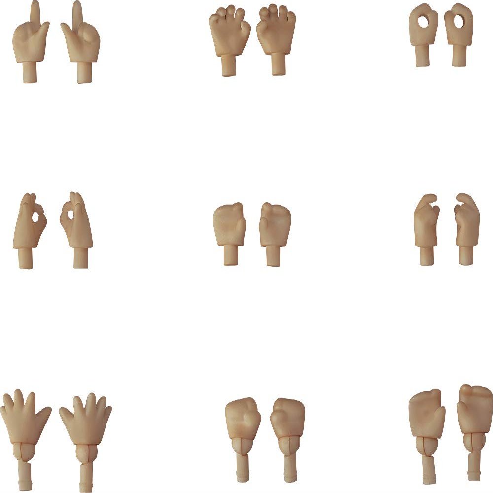 Good Smile Company Nendoroid Doll Hand Parts (Cinnamon Version) 18Piece Set