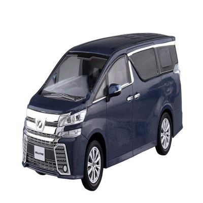 Aoshima Bunka Kyozai 1/32 The snap kit Series Toyota VELLFIRE Grayish Blue Mica Metallic-Painted Plastic Model 04-D