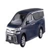 Aoshima Bunka Kyozai 1/32 The snap kit Series Toyota VELLFIRE Grayish Blue Mica Metallic-Painted Plastic Model 04-D view 1