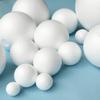 Nippon Chuko CN416 Round Styrene Ball Core 3.5 inches (90 mm), Set of 5, Craft Supplies, Styrene Core view 3
