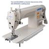 Juki Industrial Lockstitch Sewing Machine for Heavy Materials, w/iKonix 0.5 HP Servo Motor, Table, LED Lamp. Assembly Required. DIY view 2