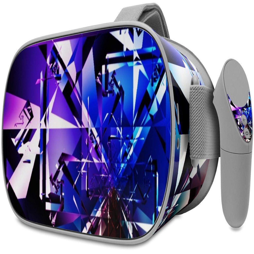 WraptorSkinz Decal Style Skin Wrap Compatible with Oculus Go Headset - Persistence of Vision (Oculus NOT Included)