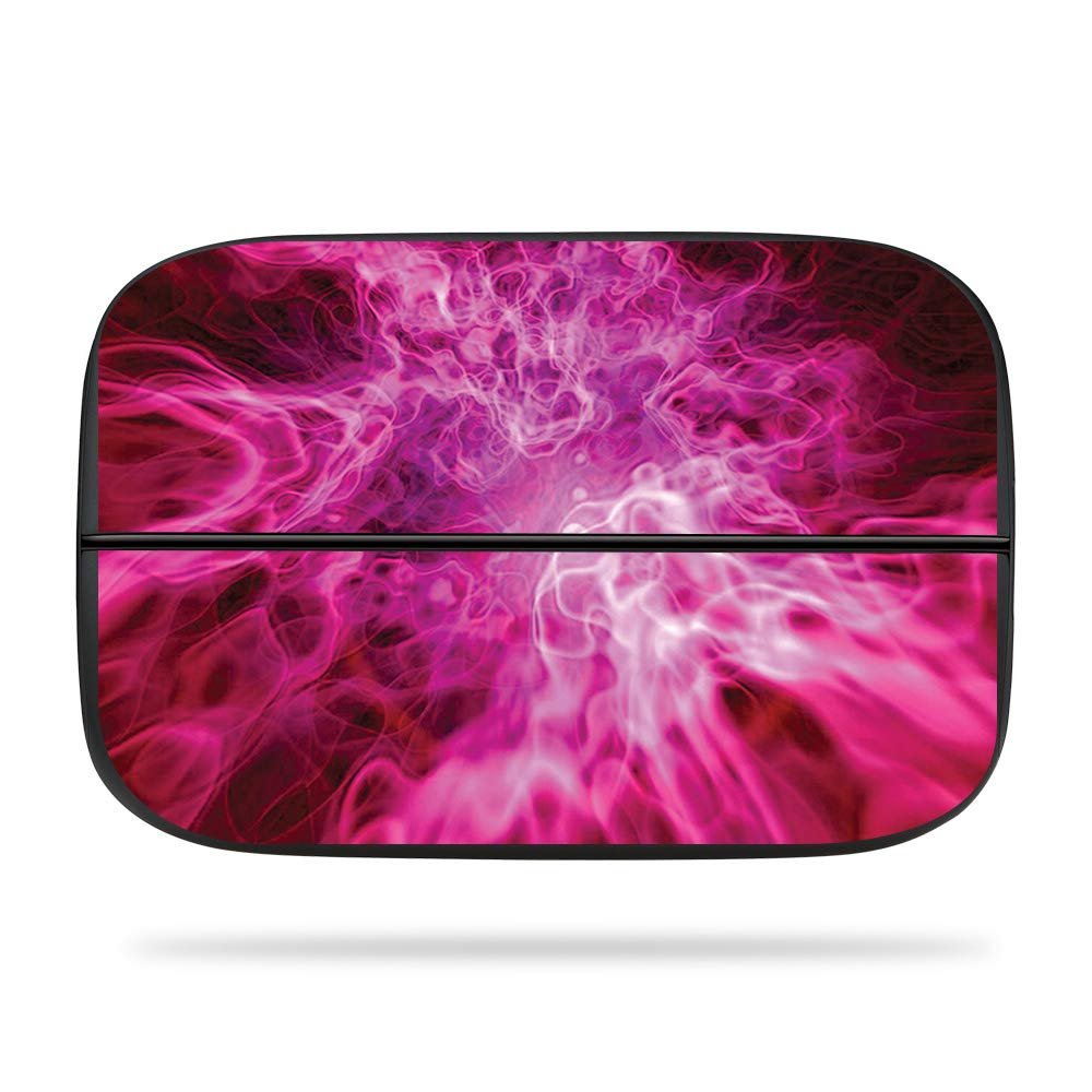 MightySkins Skin Compatible with Elgato Game Capture hd60s - Red Mystic Flames | Protective, Durable, and Unique Vinyl Decal wrap Cover | Easy to Apply, Remove, and Change Styles | Made in The USA