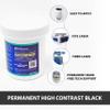 Brilliance Laser Inks 50 Grams Black Metal Marking Powder with Foam Brush | Permanent Durable High Contrast Laser Engraving Accessories for Fiber, YAG, and CO2 Laser Engraver BLI101MBPWD50 view 3