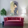Epic Graffiti 'Ajisai' by Sai Tamiya, Canvas Wall Art, 40"x60" view 2