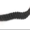 Black Cord Weave Trims 3/8" (9mm) Decorative Black Rope 5 Yards view 2