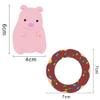 Artec360 Pig Love Donut Needle Felting Kits 70s (19um) Grade Merino Wool - Needles, Finger Guards, High-Density Foam Mat, Instructions view 3