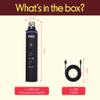 Pyle Microphone XLR-to-USB Signal Adapter - Universal Plug and Play XLR Mic to PC Adaptor for Digital Recording w/ Mix Audio Control, +48V Phantom Power, Headphone Volume, USB Cable - PDUSBPP10 view 3