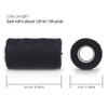 Ryalan UV Resistant High Strength Polyester Thread for Upholstery, Outdoor Market, Drapery, Beading, Purses, Leather, Hair Weave Bundles, Hair Extensions, Wig DIY Project 3 Rolls (3 Thread, Black) view 2