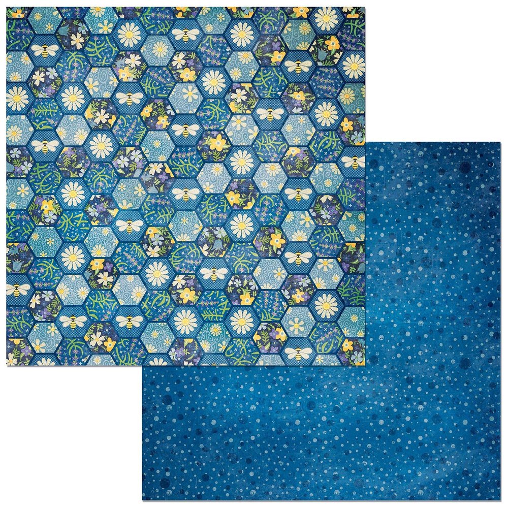 Bo Bunny Bee-utiful You Paper, Multi