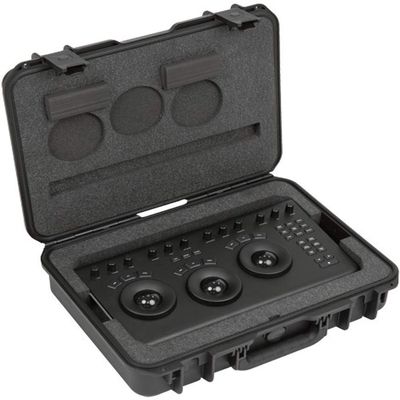 SKB Cases 3i-18135DAV iSeries Case, Compatible with Blackmagic Design Davinci Resolve Micro Panel, Polypropylene Copolymer Resin, Trigger Release Latch System, Rubber Over-Molded Cushion Grip Handle