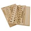 The Broken Token Modular Paint Rack w/ 26mm Holes - Multiple Organizer for Paint Bottles, Pots, and Brushes in Tiered Layout - Customize Your Pieces with Easy Organization & Access view 2