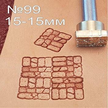 Leather Working Tools Carving Punches Stamp Craft Saddle Brass #99