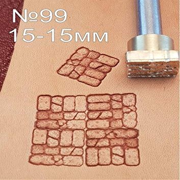 Leather Working Tools Carving Punches Stamp Craft Saddle Brass #99