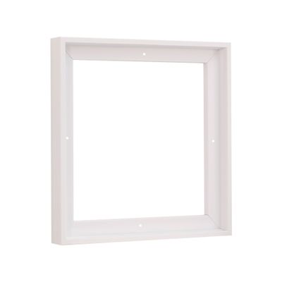 PIXY CANVAS Floater Frame 12x12 for 3/4 (0.75) inch Deep Canvas Paintings/Canvas Prints/Wood Canvas Panels/Wall Art/Wall Decor/Home Decor/Artwork (White, 12 x 12 inch, Square)