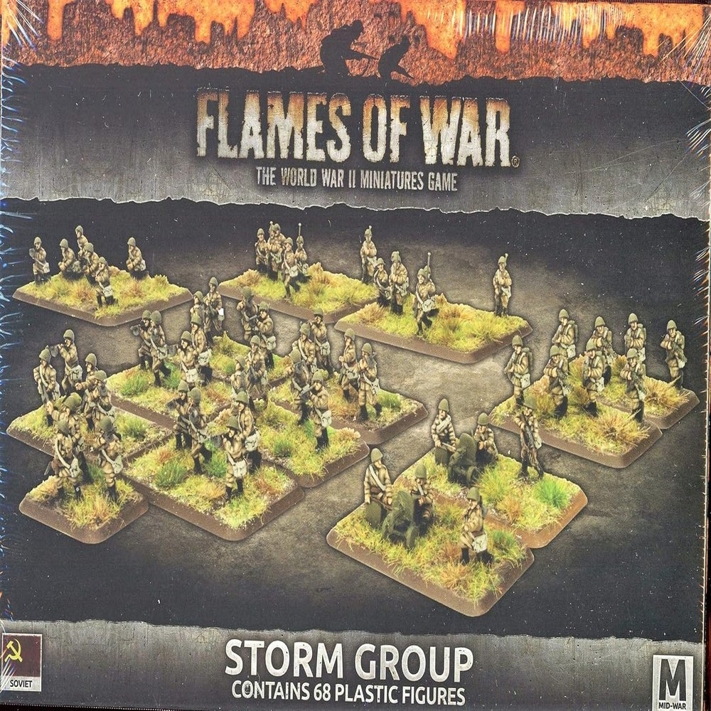 Flames of War: Mid War: Soviet: Storm Group (SBX52)