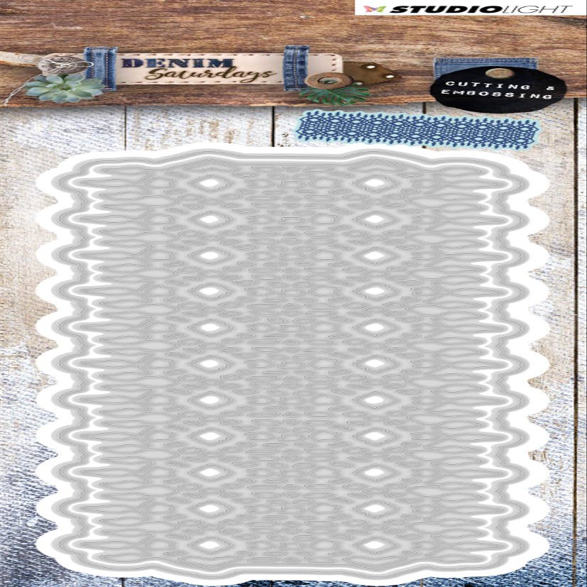 Studio Light Denim Saturdays Cutting & Embossing Die-NR. 139