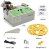 Webbing Cutting Machine, Automatic Hot and Cold Tape Cutter for Elastic Band Self Adhesive Tape Ribbon Zipper view 3