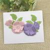 1.7x1.7inch Flower Leaf 2019 New Die Cuts Metal Cutting Die Craft Die for Scrapbooking Card Making view 2