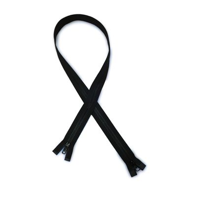 YKK #5VS Vislon 2-Way Open Zipper Black - 45"