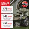 Airfix WWII M10 GMC 1:35 US Army Military Tank Plastic Model Kit A1360 view 3