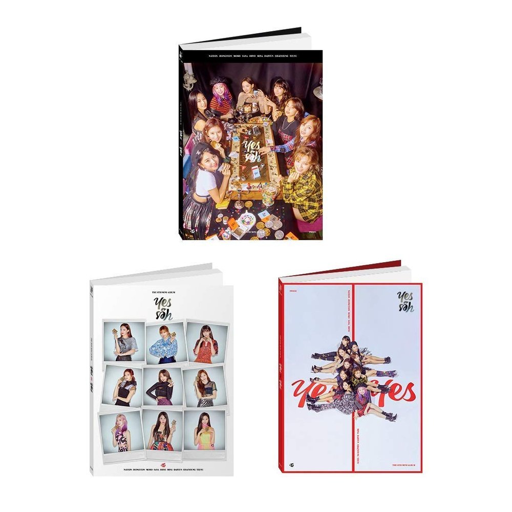 JYP Entertainment Twice - YES o r YES [Random ver.] (6th Mini Album) CD+Photocards+YES o r YES Card