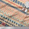 African Print - Pale Orange - Soimoi Viscose Chiffon Fabric, 42" Wide Printed 50 GSM Sheer Material by The Yard for Scarves, Tunics, Kaftans, Dupattas, Overlays & Summer Dresses view 3