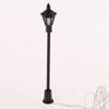 Amagogo 20pcs 1/100 3V HO Scale Miniature Street Lights Railway Train LED Lamp Post Single Head Garden Landscape Decoration for Diorama Sand Table view 4
