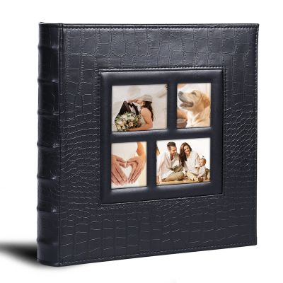 Vienrose Photo Album for 600 4x6 Photos Leather Cover Extra Large Capacity for Wedding Baby Vacation