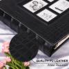 Vienrose Photo Album for 600 4x6 Photos Leather Cover Extra Large Capacity for Wedding Baby Vacation view 2