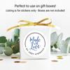 Made with Love Stickers, From the Kitchen of Gift Stickers, Favor Stickers, Personalized Food Labels, Favor Labels, Baked Good Stickers, Food Stickers From the Kitchen of Labels F6:35 view 3