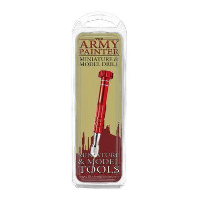 The Army Painter Miniature & Model Drill - Pin Vise Hobby Drilling with Three Bits for Tabletop Roleplaying, Boardgames, and Wargames Modelling