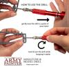 The Army Painter Miniature & Model Drill - Pin Vise Hobby Drilling with Three Bits for Tabletop Roleplaying, Boardgames, and Wargames Modelling view 4