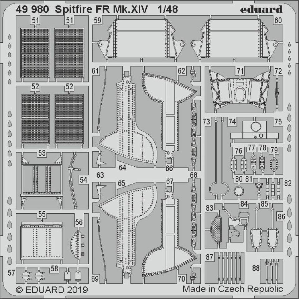 Eduard EDP49980 Photoetch Set, Various