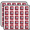 All Star Rugby American Football Skull Sport Sticker for Scrapbooking Waterproof Vinyl Stickers for Water Bottle, Laptop & Phone Case 50 Pack view 1