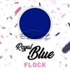 JD-ESSMO Royal Blue Flock Heat Transfer Vinyl HTV Sheet T-Shirt 20" Wide Iron On Heat Press 20"x60" view 2