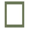 CountryArtHouse Dill Acid Free 8x10 Picture Frame Mats with White Core Bevel Cut for 6x8 Pictures - Fits 8x10 Frame - One Mat - With Bag & Backing view 3