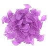 Calvas Wholesale 100pcs Randomly Mixed Color Acrylic Leaf Beads Pendant Plastic Frosted Lucite Chunky Spacer Charms Pendant Beads - (Color: Lavender) view 1