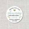Baby Shower Stickers, Thank You Baby Party Stickers, Baby Shower Stickers For Favors, Favor Stickers for Thank You For Showering Our Baby F11:3 view 2