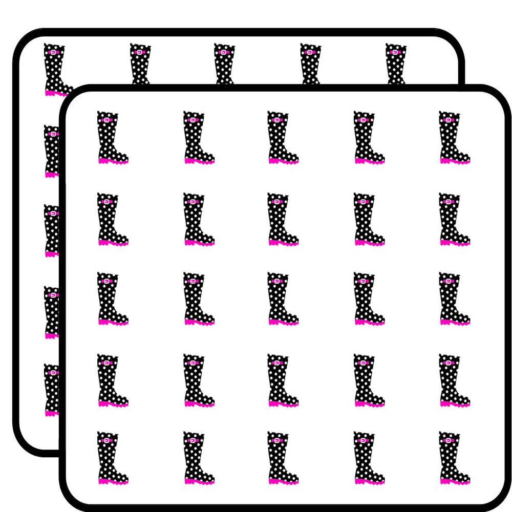 Gardening Boot Sticker for Scrapbooking Waterproof Vinyl Stickers for Water Bottle, Laptop & Phone Case 50 Pack