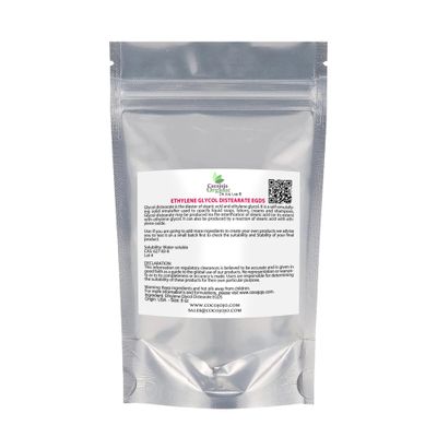 cocojojo - Ethylene Glycol Distearate EGDS - Pearly Emulsifying Material - 8 oz