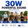 GIGAPHONE G100S 30W Portable Voice Amplifier Wired PA Speaker with Handheld & Headset Microphones view 4