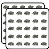 Pig Pork Cuts Sticker for Scrapbooking Waterproof Vinyl Stickers for Water Bottle, Laptop & Phone Case 50 Pack view 1