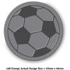 Azeeda 'Football' Unmounted Rubber Stamp - for Crafting, Scrapbooking and Card Making - Size A8 (RS00015943) view 2