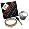 Automotive Pinstriping KIT - Stencil/Brush/Paint - Pinstripe Your Car/Truck - Results: 5/32 inch Stripe, 5/32 inch Space, 1/16 inch Stripe (White, 160 Foot roll) view 1