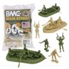 BMC Marx Plastic Army Men Beach Assault - Green vs Tan 24pc WW2 US Soldiers - Made in USA view 1