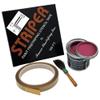 Automotive Pinstriping KIT - Stencil/Brush/Paint - Pinstripe Your Car/Truck - Results: 3/32 inch Stripe, 5/32 inch Space, 1/16 inch Stripe (Maroon, 42 Foot roll) view 1